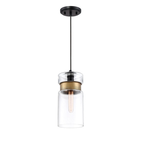 Gathering One Light Mini Pendant in Mystic Black (10|GTG1506K)