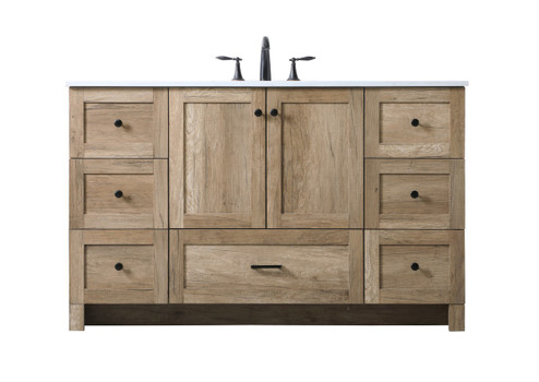 Soma SIngle Bathroom Vanity in Natural Oak (173|VF2854NT)