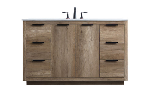 Blake SIngle Bathroom Vanity in Natural Oak (173|VF19454NT)