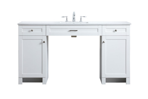 Cooper Bathroom Vanity in White (173|VF14960WH)