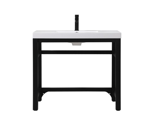 Raya Bathroom Vanity in Black (173|VF14536BK)