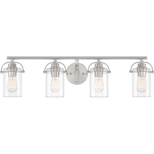 Emerson Four Light Bath Fixture in Brushed Nickel (10|EMR8604BN)