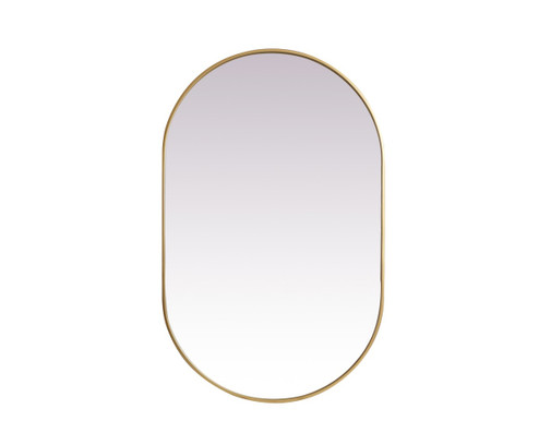 Asha Mirror in Brass (173|MR2A3048BRS)