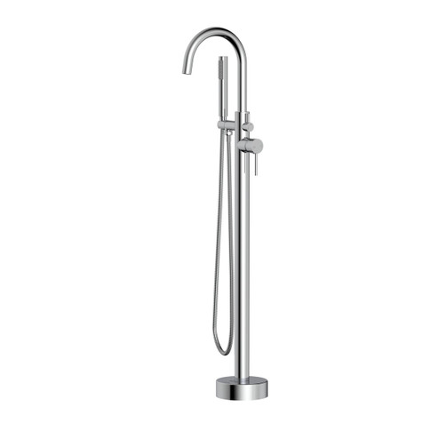 Steven Floor Mounted Roman Tub Faucet in Chrome (173|FAT-8001PCH)