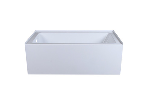 Niklaus Bathtub in Glossy White (173|BT202-L3260GW)
