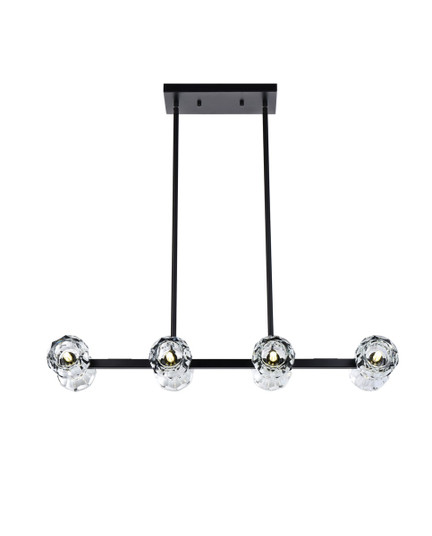 Eren Eight Light Pendant in Black (173|3505D31BK)