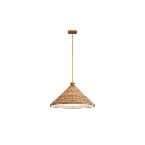 Terrace Pendant in Natural, Rattan (314|GCDSS01)