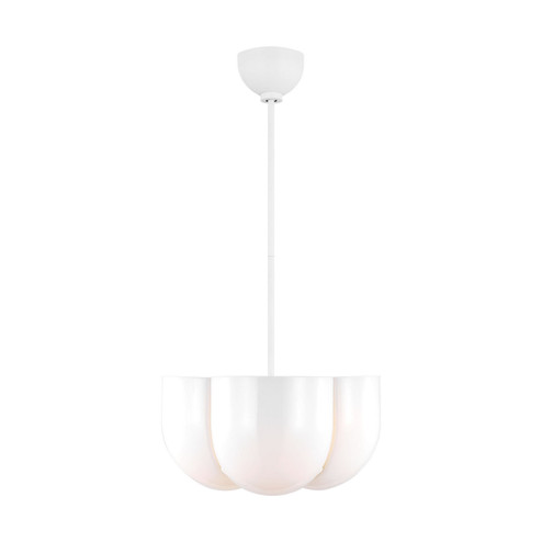 Cheverny Four Light Pendant in Matte White (454|LXP1044MWT)