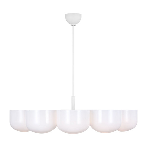 Cheverny Ten Light Chandelier in Matte White (454|LXC11210MWT)