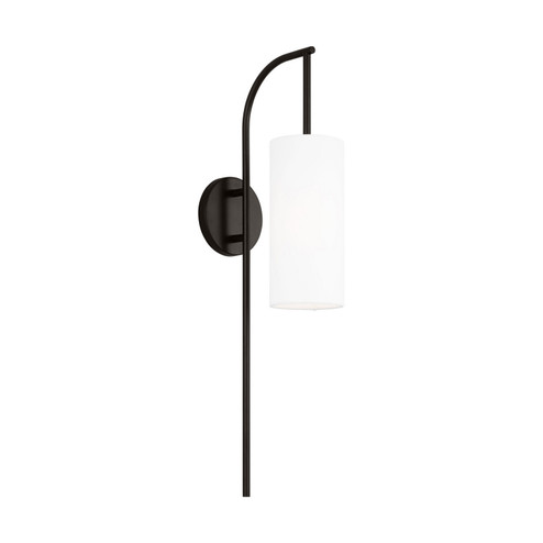 Lowell One Light Wall Sconce in Aged Iron (454|EW1201AI)