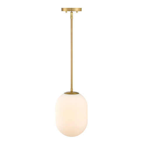 Noor One Light Pendant in Brushed Gold (43|D324M-8P-BG)