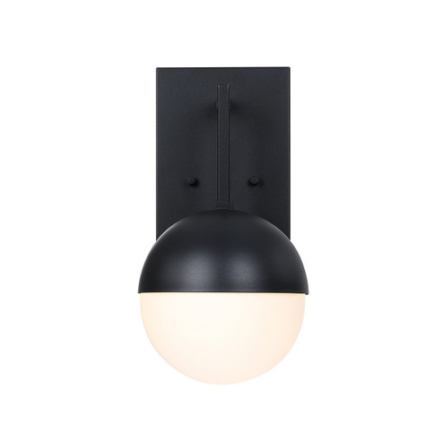 Pineview One Light Outdoor Wall Sconce in Black (43|D319M-14EW-BK)