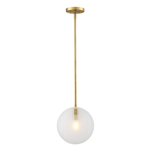 Sky Fall One Light Pendant in Brushed Gold (43|D311C-10P-BG)