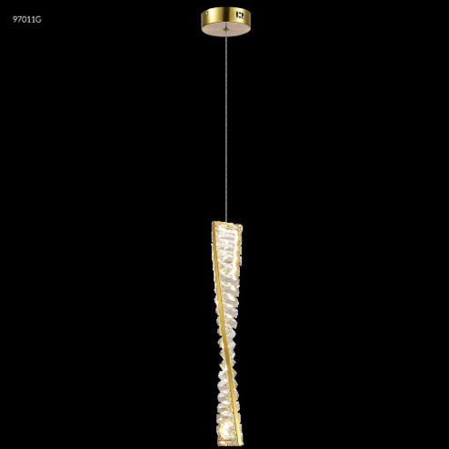 Contemporary LED Pendant in Gold (64|97011G22)