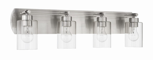 Hendrix Four Light Vanity in Brushed Polished Nickel (46|17631BNK4)