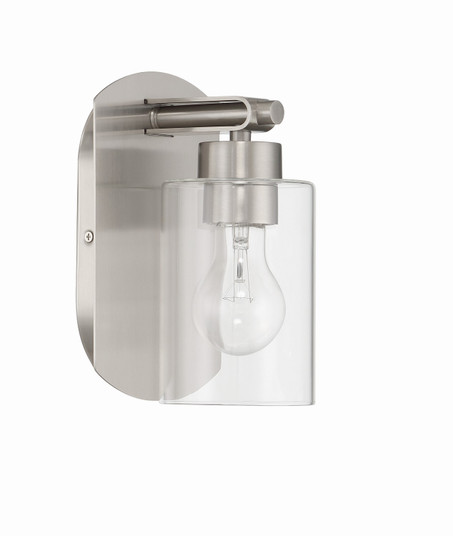 Hendrix One Light Wall Sconce in Brushed Polished Nickel (46|17605BNK1)