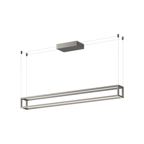 Plaza LED Linear Pendant in Brushed Nickel (347|LP45548-BN-UNV) Plaza LED Linear Pendant in Brushed Nickel (347|LP45548-BN-UNV)