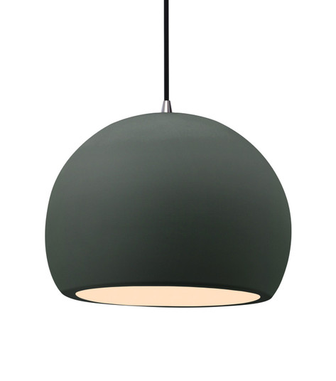 Radiance One Light Pendant in Pewter Green (102|CER-6535-PWGN-NCKL-BKCD) Radiance One Light Pendant in Pewter Green (102|CER-6535-PWGN-NCKL-BKCD)