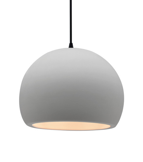 Radiance One Light Pendant in Bisque (102|CER-6535-BIS-MBLK-BKCD)