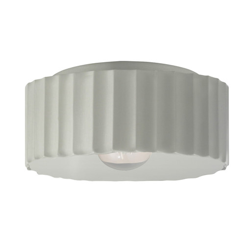 Radiance One Light Outdoor Flush Mount in Matte White (102|CER-6187W-MAT)