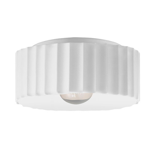 Radiance One Light Flush-Mount in Gloss White (102|CER-6187-WHT)