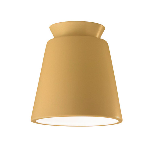 Radiance One Light Flush-Mount in Muted Yellow (102|CER-6170-MYLW)