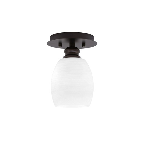 Edge One Light Semi-Flush Mount in Espresso (200|1160-ES-615)