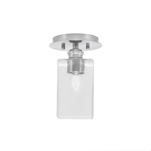 Edge One Light Semi-Flush Mount in Brushed Nickel (200|1160-BN-530)