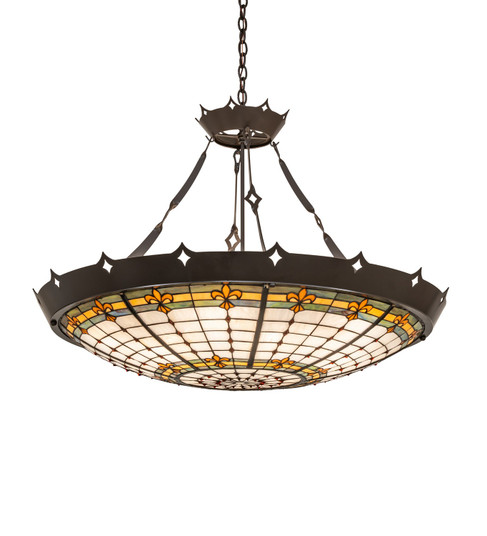 Fleur-de-Lite 12 Light Pendant in Timeless Bronze (57|271680)