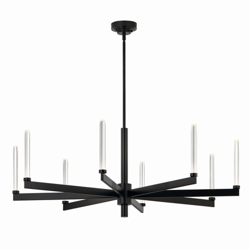 Sycara LED Chandelier in Black (12|52668BK)