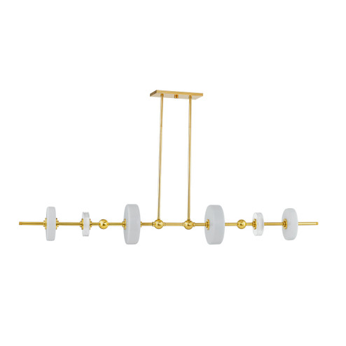Maynard LED Linear in Aged Brass (70|8160-AGB)