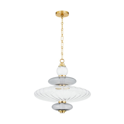 Williams LED Pendant in Aged Brass (70|2619-AGB)