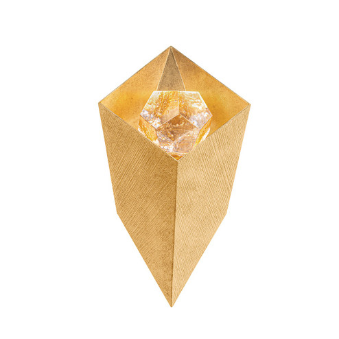 Conch LED Wall Sconce in Vintage Gold Leaf (68|467-01-VGL)