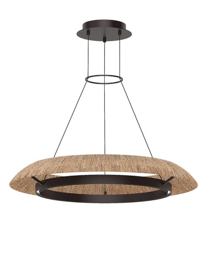 Noa LED Chandelier in Bronze (182|SLCH55927NTBZ)