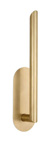 Fielle LED Wall Sconce in Hand Rubbed Antique Brass (182|KWWS49327HAB)