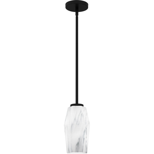 Fogel One Light Mini Pendant in Matte Black (10|FOG1505MBK)