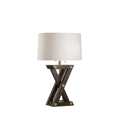 Wildwood Two Light Table Lamp in Brown (460|61259)