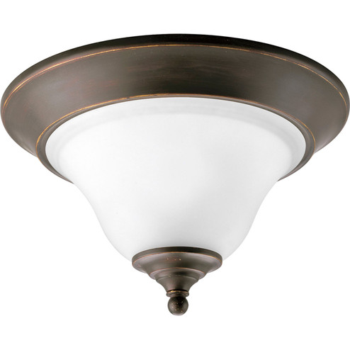 Trinity One Light Flush Mount in Antique Bronze (54|P3475-20)