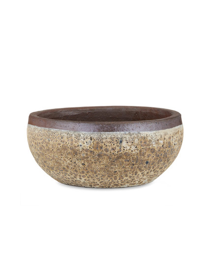 Lyra Collection Planter in Reactive Cream (142|2200-0039)