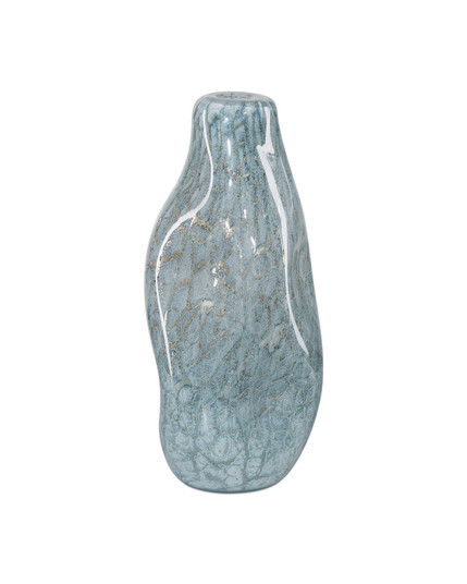 Tyne Collection Vase in Pale Blue/Gold (142|1200-0859)