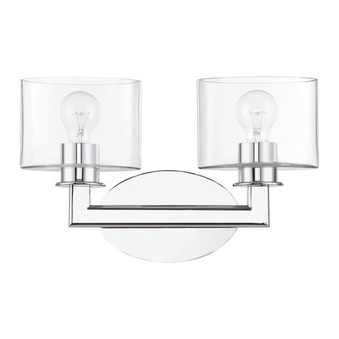 Bernardino Two Light Vanity Sconce in Polished Chrome (107|17912-05)