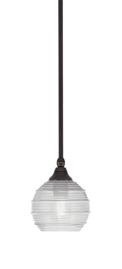 Stem One Light Mini Pendant in Dark Granite (200|23-DG-5110)
