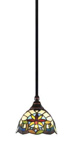 Stem One Light Mini Pendant in Black Copper (200|23-BC-9365)