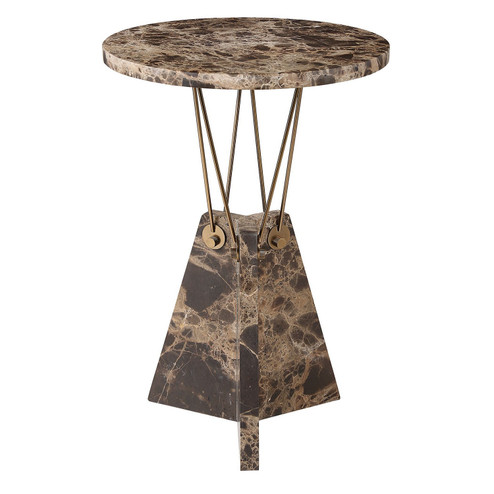 Levitate Accent Table in Brass (52|50002)