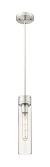 Downtown Urban One Light Mini Pendant in Satin Nickel (405|617-1S-SN-G617-11CL)
