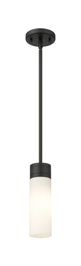 Downtown Urban One Light Mini Pendant in Matte Black (405|617-1S-BK-G617-8SWH)