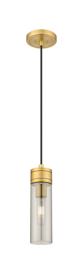 Downtown Urban One Light Mini Pendant in Brushed Brass (405|617-1P-BB-G617-8SM)