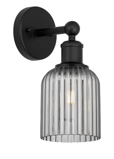 Edison One Light Wall Sconce in Matte Black (405|616-1W-BK-G559-5SM)
