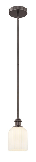 Edison One Light Mini Pendant in Oil Rubbed Bronze (405|616-1S-OB-G559-5GWH) Edison One Light Mini Pendant in Oil Rubbed Bronze (405|616-1S-OB-G559-5GWH)