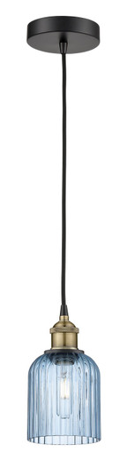 Edison One Light Mini Pendant in Black Antique Brass (405|616-1P-BAB-G559-5BL)